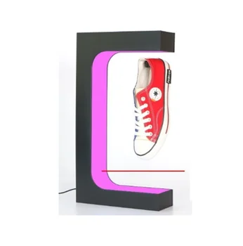 New Fashion Maglev Display Shoe Frame Illuminated and Rotating Creative Props for Display Racks