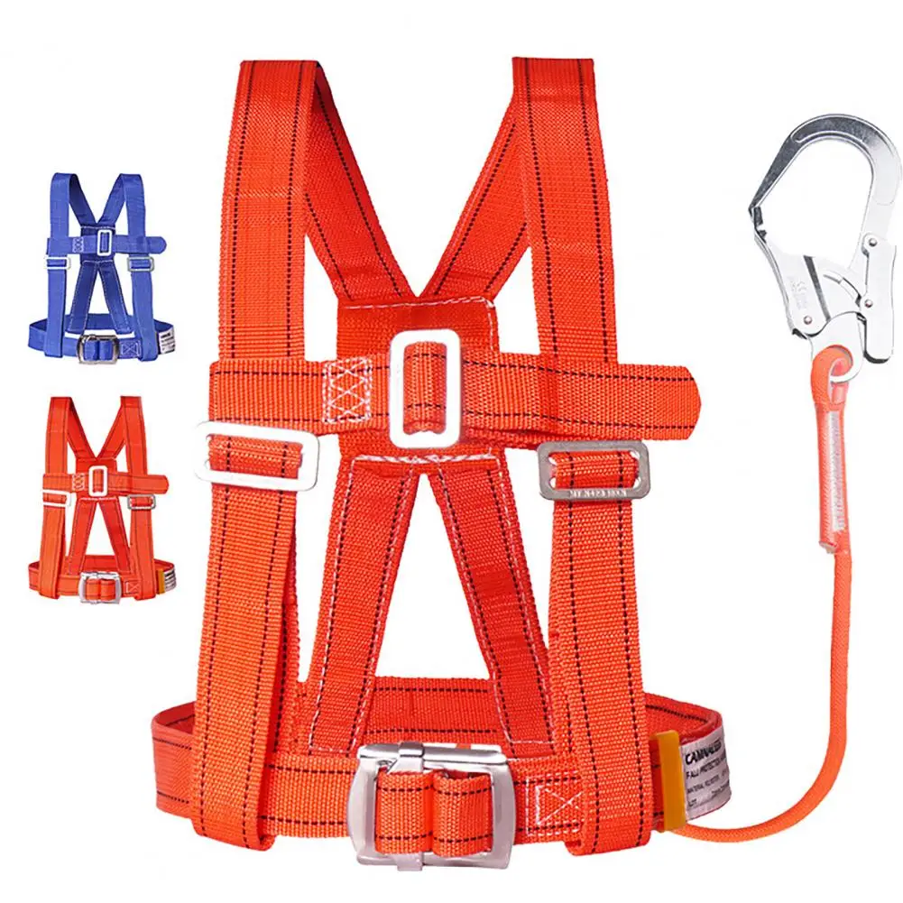 Lightweight Safety Harness Full Body Personal Fall Protection Security Belts Harness With Backpack Sports Harness