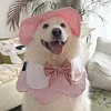 Sombrero a cuadros rosa