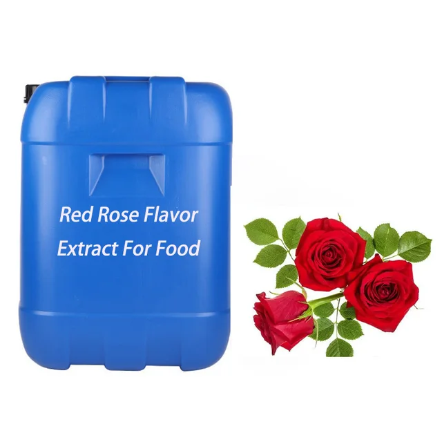 Natural Food grade flower concentrate Double Rose concentrate flavor rose extract natural rose flavor for baking drink food