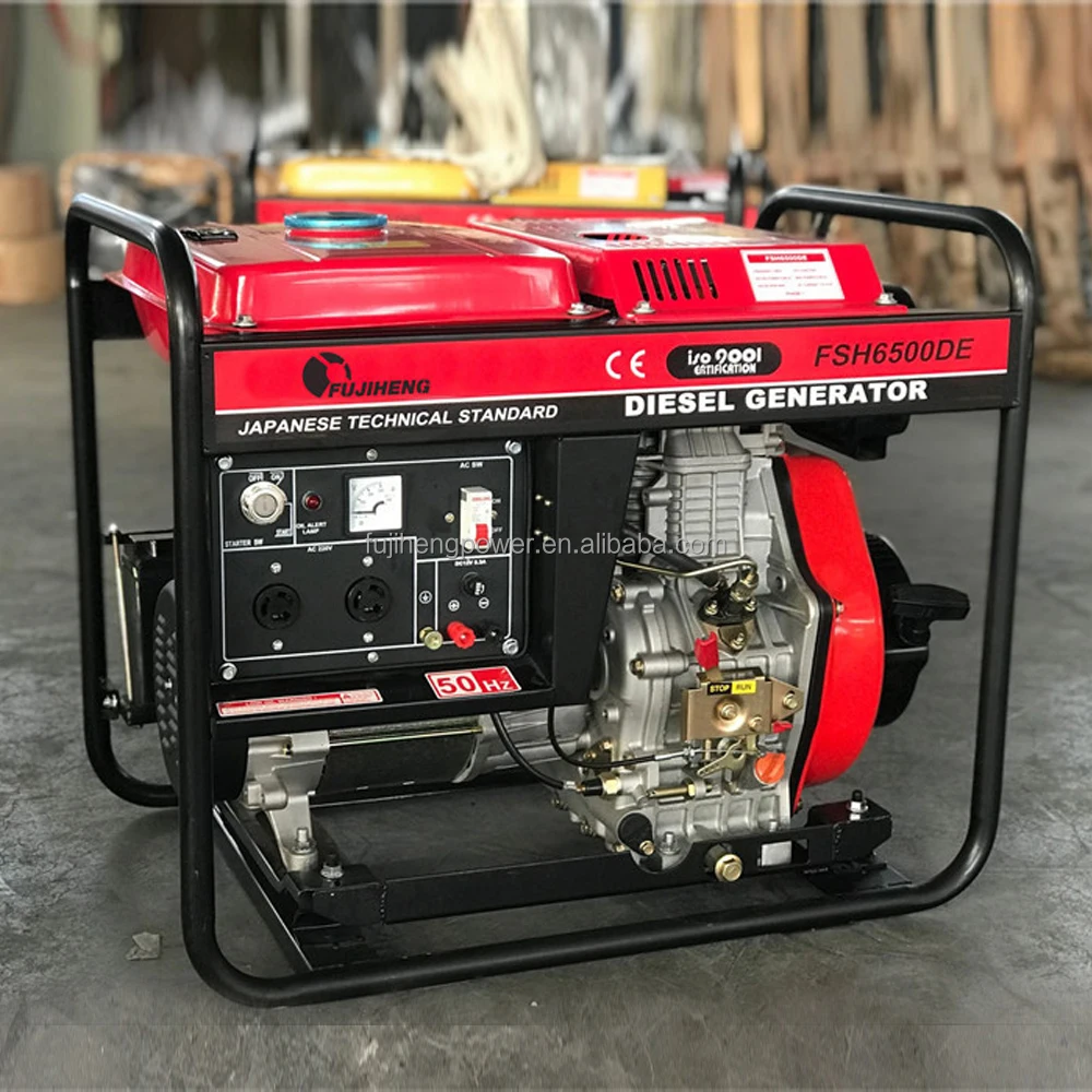 5kva 6kva 7kva 10kva Open Frame Diesel Generator Kama Kipor Type - Buy ...