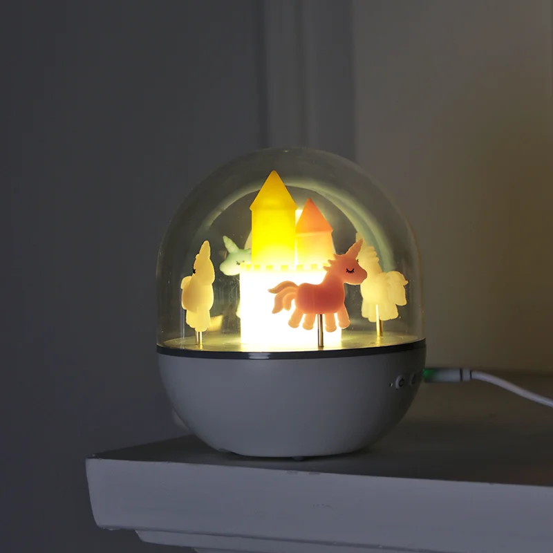 Carousel Music Box Night Light For Kids Baby Silicone Night Light Buy