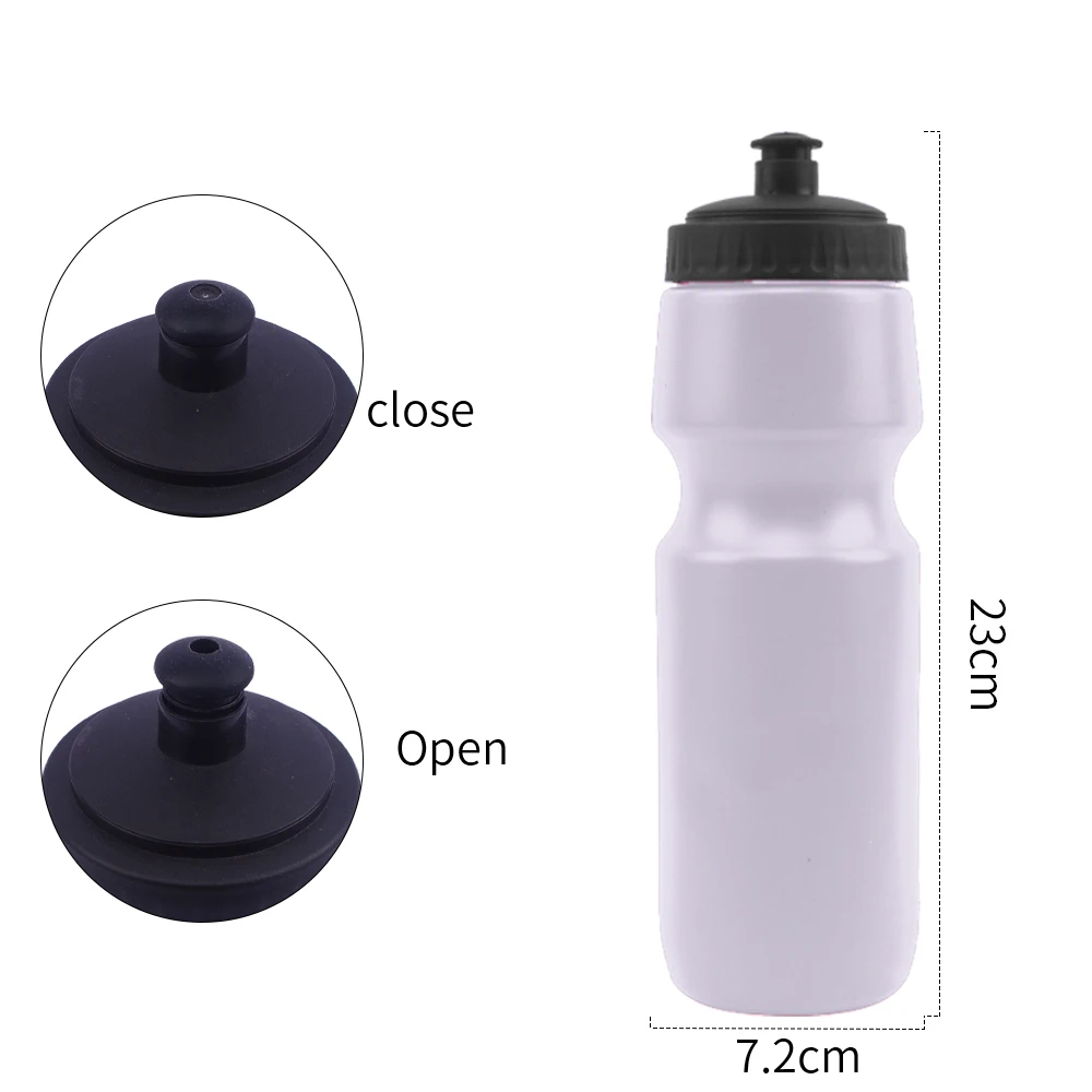 Plastic 700ml Sports Water Bottle Food Grade Bpa Free Squeeze Bike