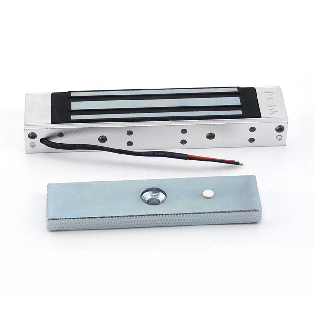 Elektrisch Magnetisch Slot, Magnetisch Deurslot met LED-licht DC 12V 280kg Houdkracht Magnetische Kastsloten voor Deurtoegangscontrolesysteem