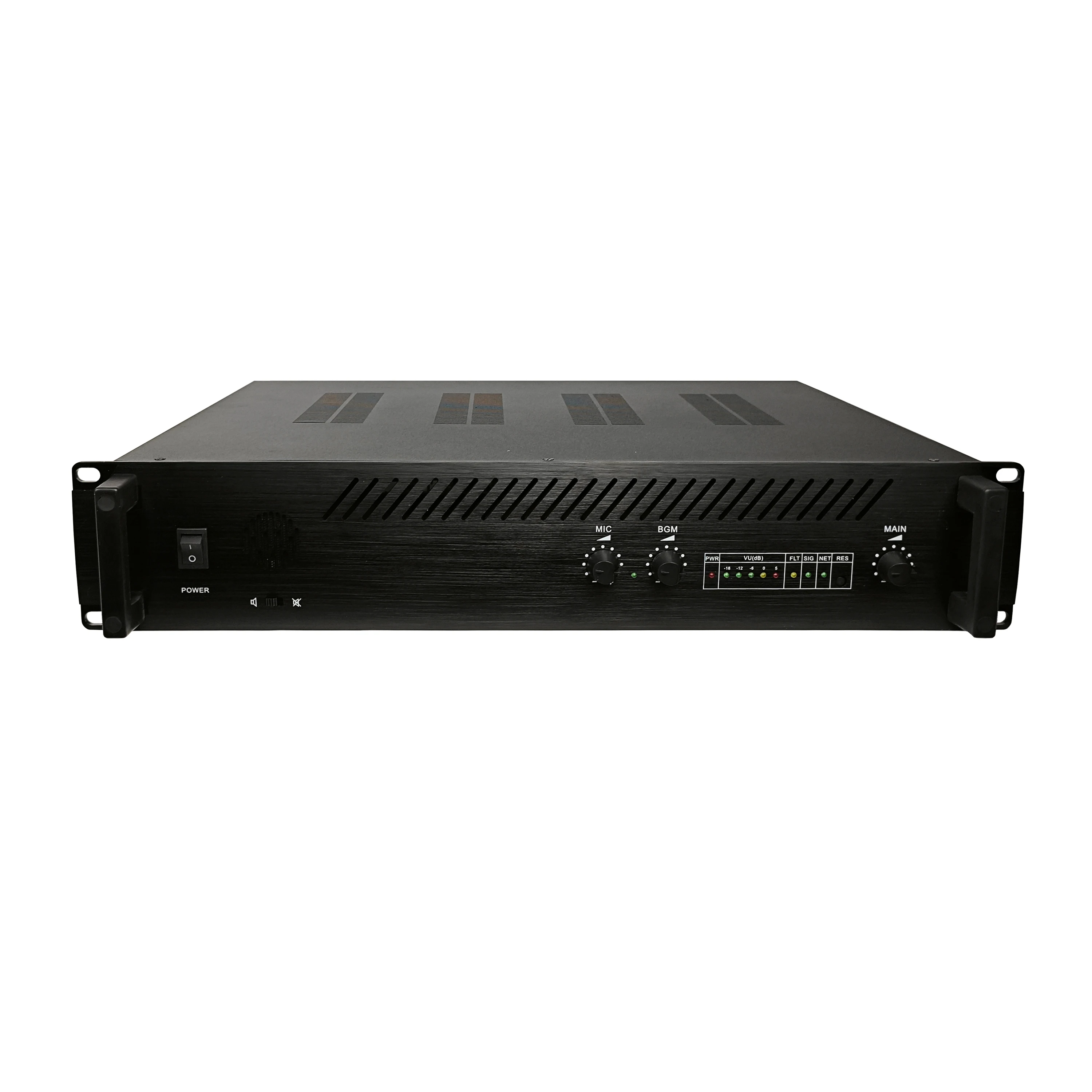 8 Zone Network Audio TCP IP Amplifier for School PA System