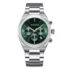 men Green chronograph watch