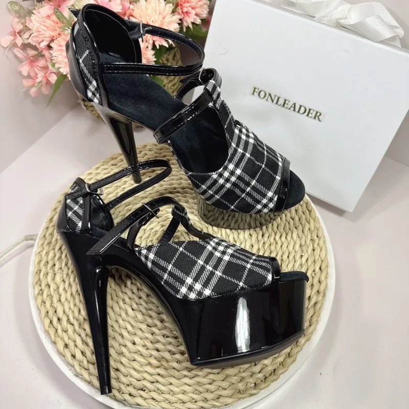 Chaussures De Pole Dance Pour Femmes Large Size 15CM