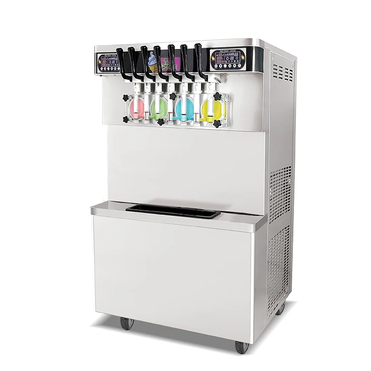 Kolice 7 Flavors CE Rohs ETL Ice Cream Machine Soft Serve