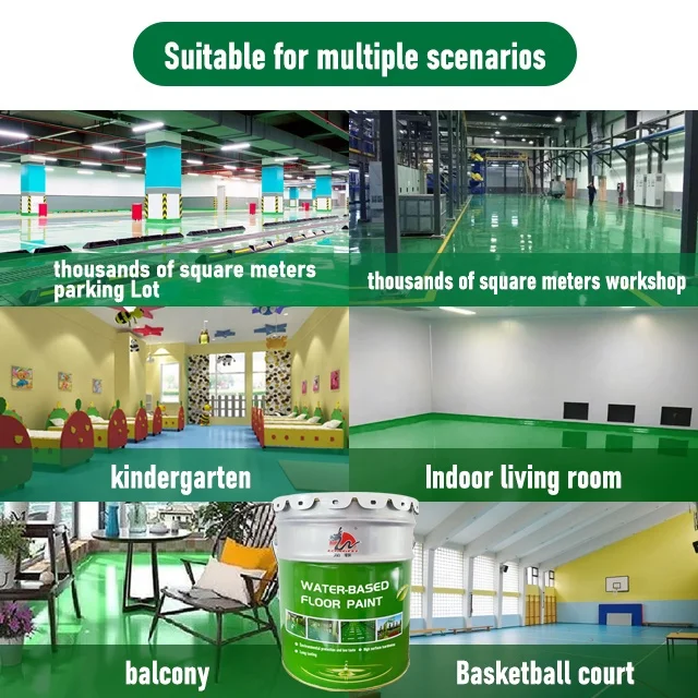 Widely Used Coating For Floor Paint Epoxi Household Construction