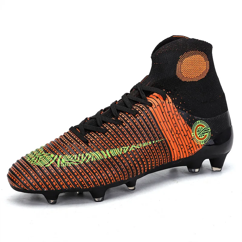 Обувь для игры в футбол на открытом воздухе и помещении футбольная обувь TF