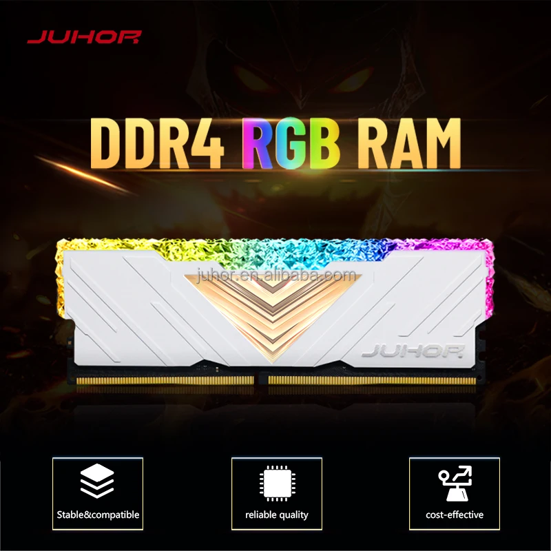 JUHOR 16GB DDR4 3200MHz RAM ECC - High-Speed Gaming Memory for