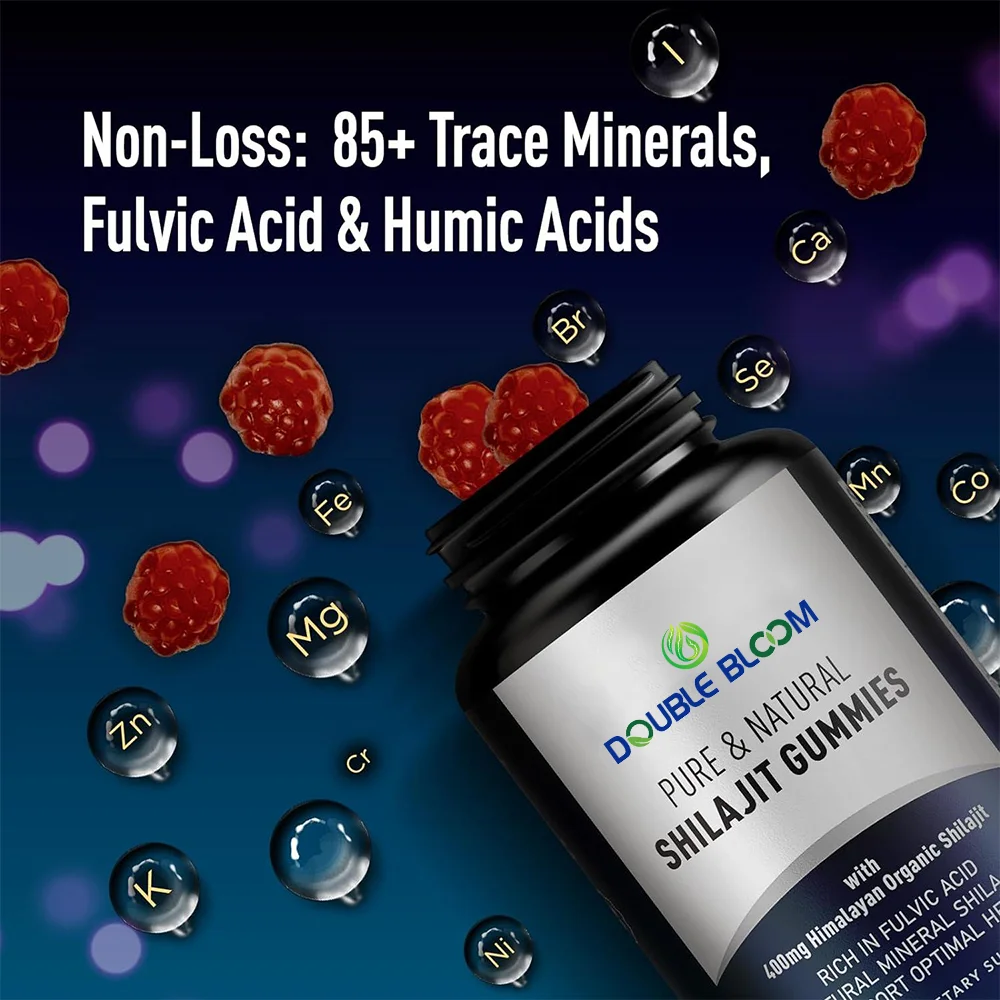 Gummies Shilajit & Ashwagandha Neuherbs - 30 Gommes, Extrait Naturel Himalaya, Date Péremption 04/2027