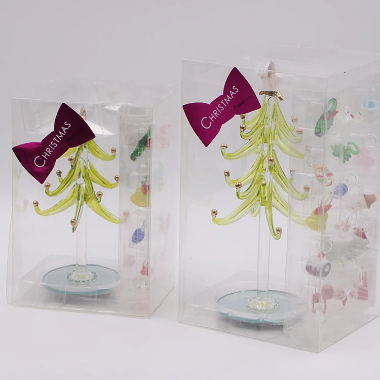 Special DIY HandBlown Lampwork Glass Tree for Christmas Ornaments