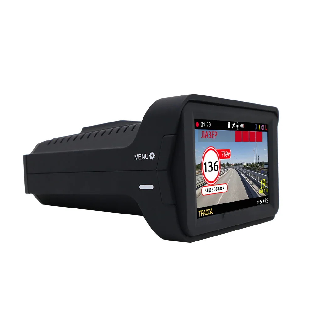 Karadar 3 In 1 Radar Detector GPS Signature Car Camera Recorder DVR Speed  Dash Cam For Russian K328SG