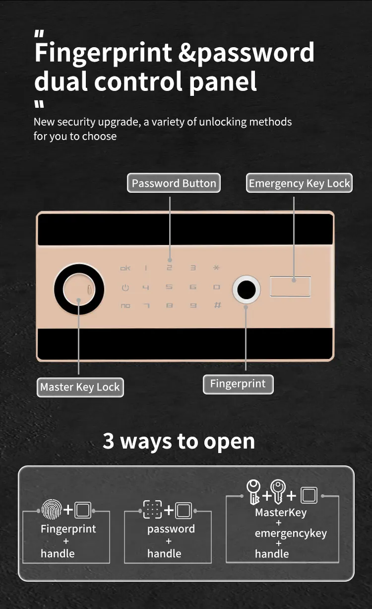 CEQSAFE Automatic Digital Security Fireproof Safe Box Store Money Electronic Safe Deposit Box supplier
