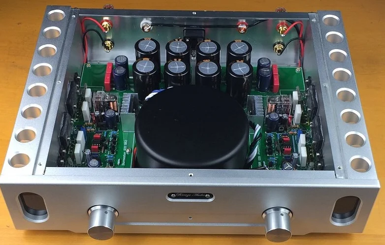 BRZHIFI 933 Class AB Home Audio Amplifier - 120W*2 Power, 103dB