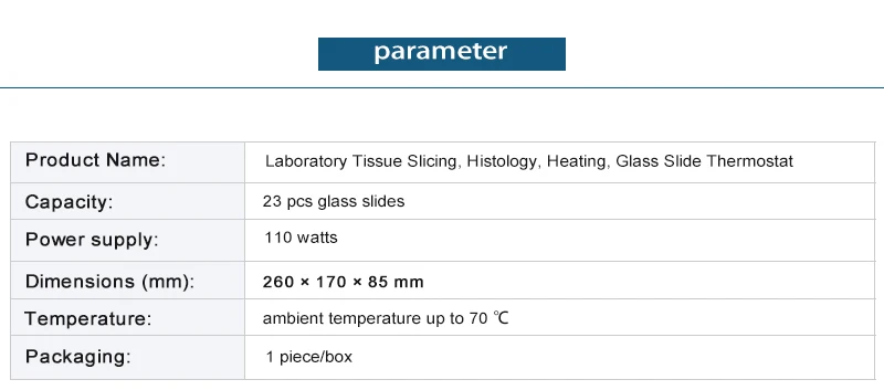 high quality Slide Warmer