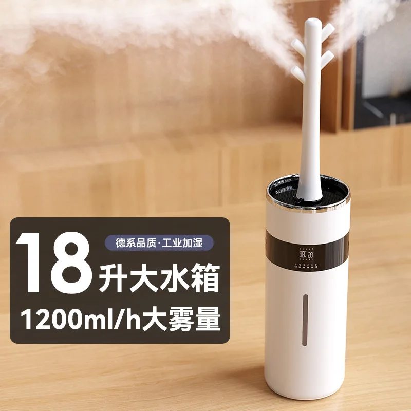Floor Standing Air Purifier and Humidifier Ultrasonic Cool Mist Humidifier Smart Spray 18 Large-capacity Atomizer
