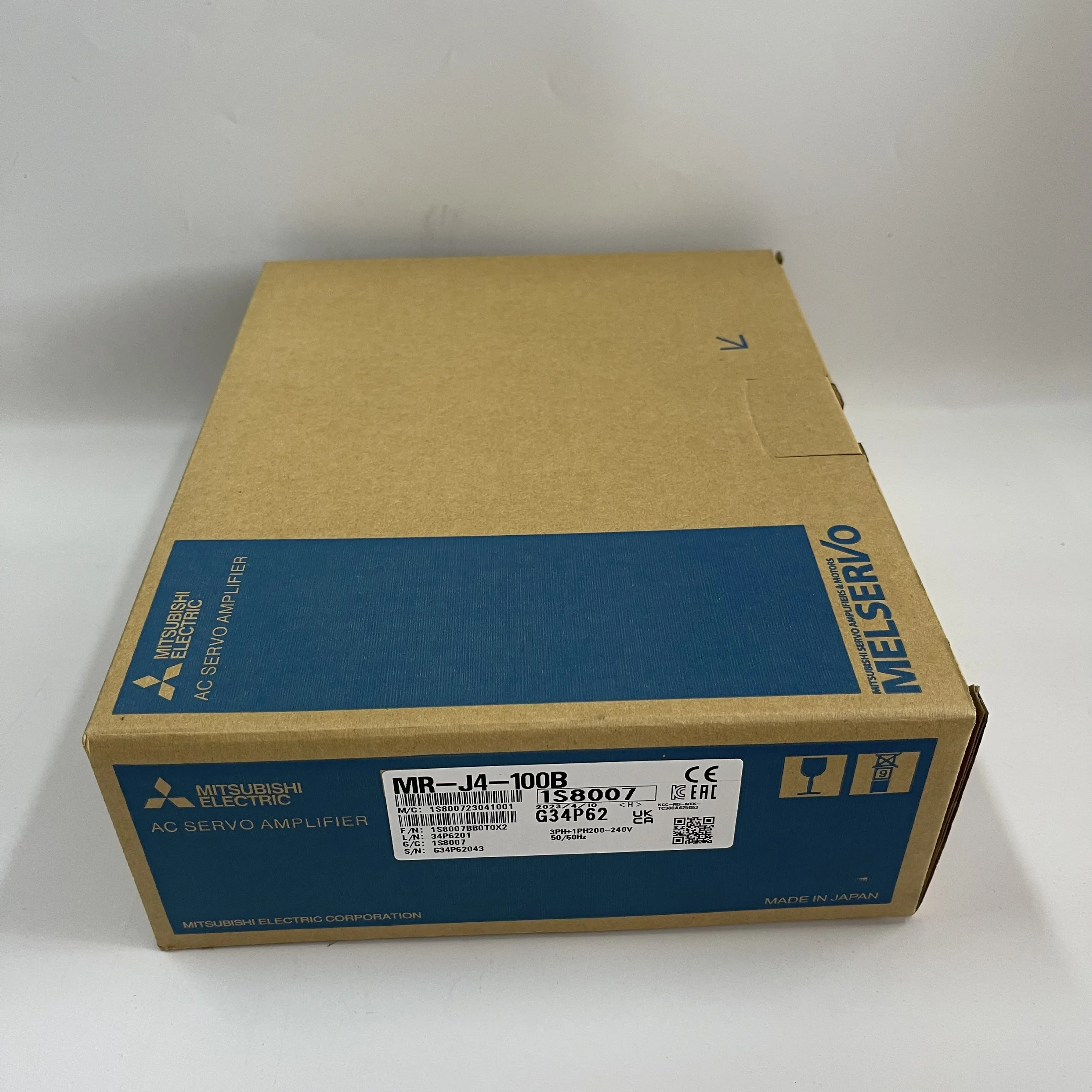 Mitsubishi AC Servo Amplifier MR-J4-100B