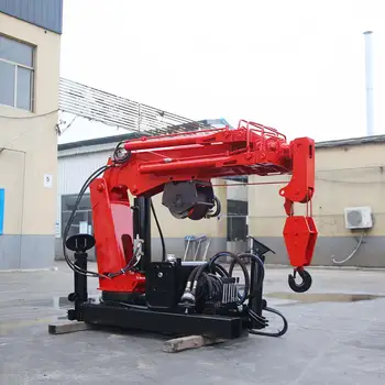 Sell High-Quality Wrecker Vehicle Truck Mounted Boom Lift Car Crane With Basket