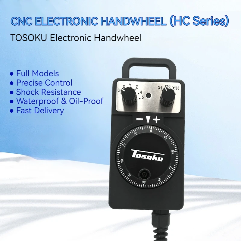 Tosoku HC Electronic Hand Wheel Generator Mpg Handwheel for Drilling and Milling CNC Machining Center