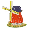 1690-8 Dutch Windmill House (Medium)