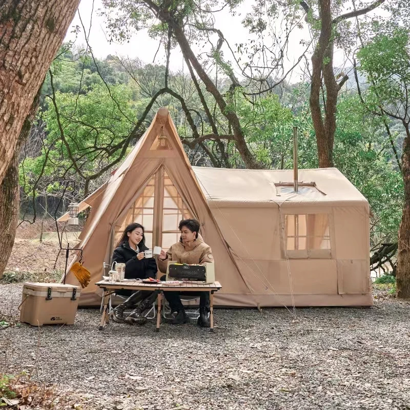 Fully Automatic Glamping Cabin Air Outdoor Family Camping Tent| Alibaba.com