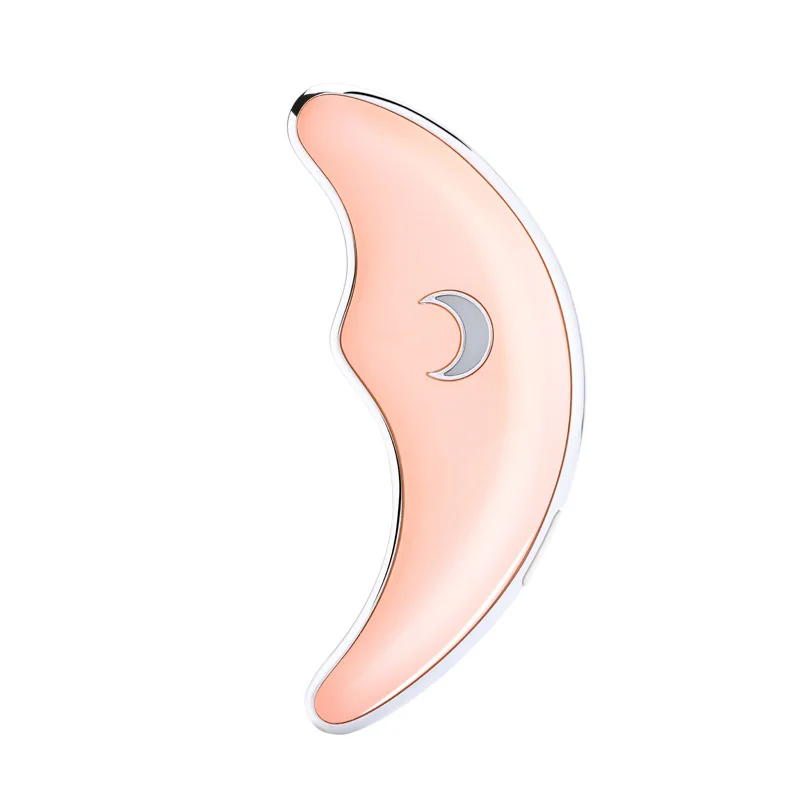 Crescent Moon Skin Rejuvenation Device Multicolored Light Facial Scraper Massager