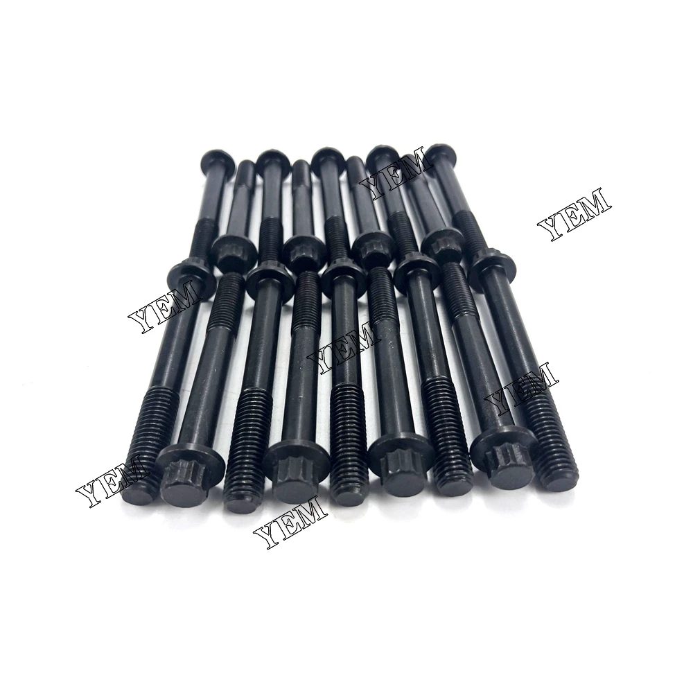 For Isuzu 4HK1 Cylinder Head Screw Universal Engine Parts 3