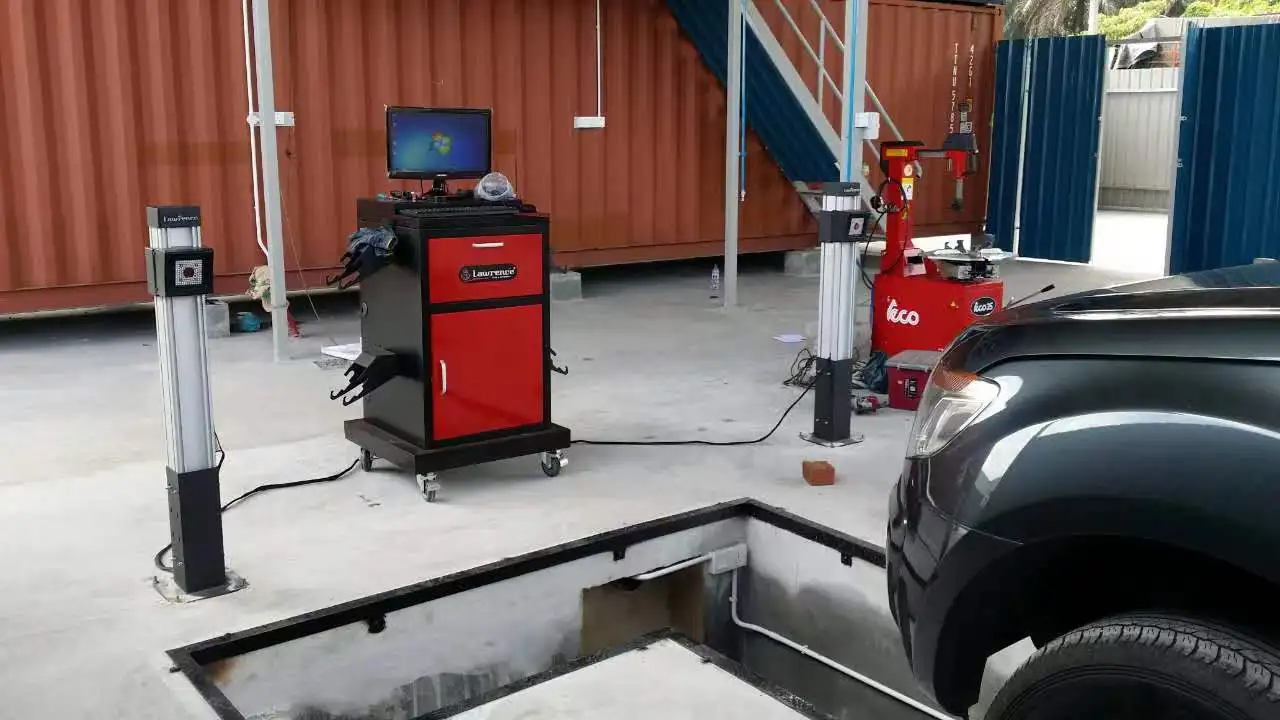 High-end Pit Design 3d Wheel Alignment for Alignment Pit Racks