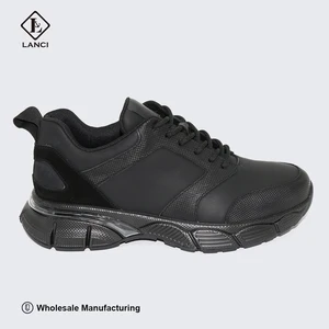 LANCI OEM Custom Supplier Leather Shoes for Men Design Leather Sneakers Mens  Custom Sports Shoes Custom Manufacturer