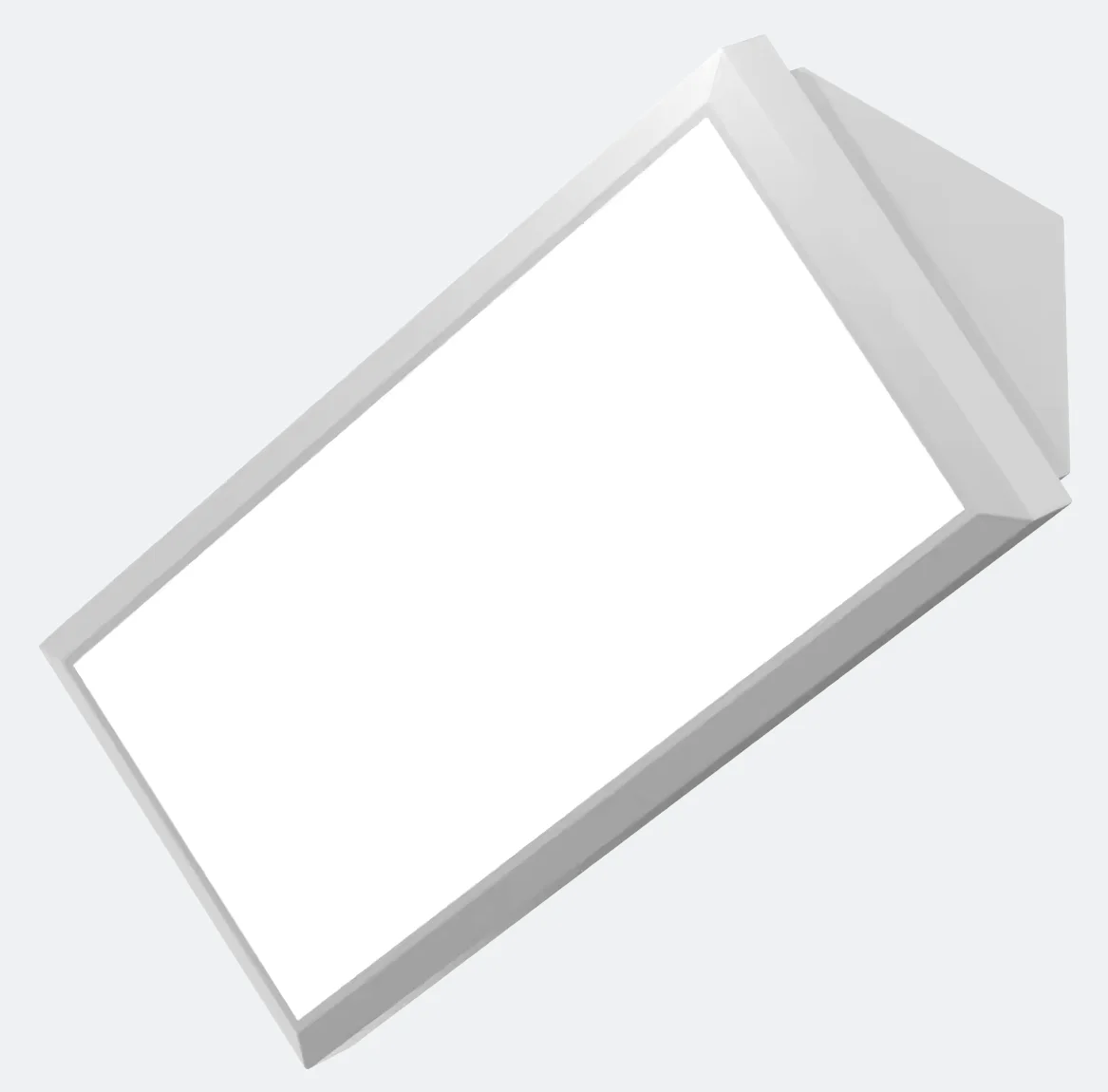 Factory Price Black White Triangle Led Wall Lamp 3cct 25w 40w 60w Easy ...