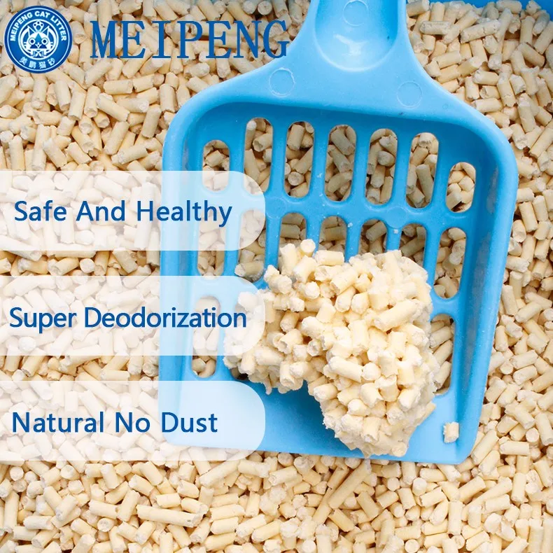 Chinese Factory Direct Wholesale Custom Logo Strong Odor Control Natural Plant Tofu Cat Litter