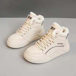 SH910 Women's Sporty Fashion Sneakers Comfortable Anti-Slip Lace-Up Walking Shoes for Winter