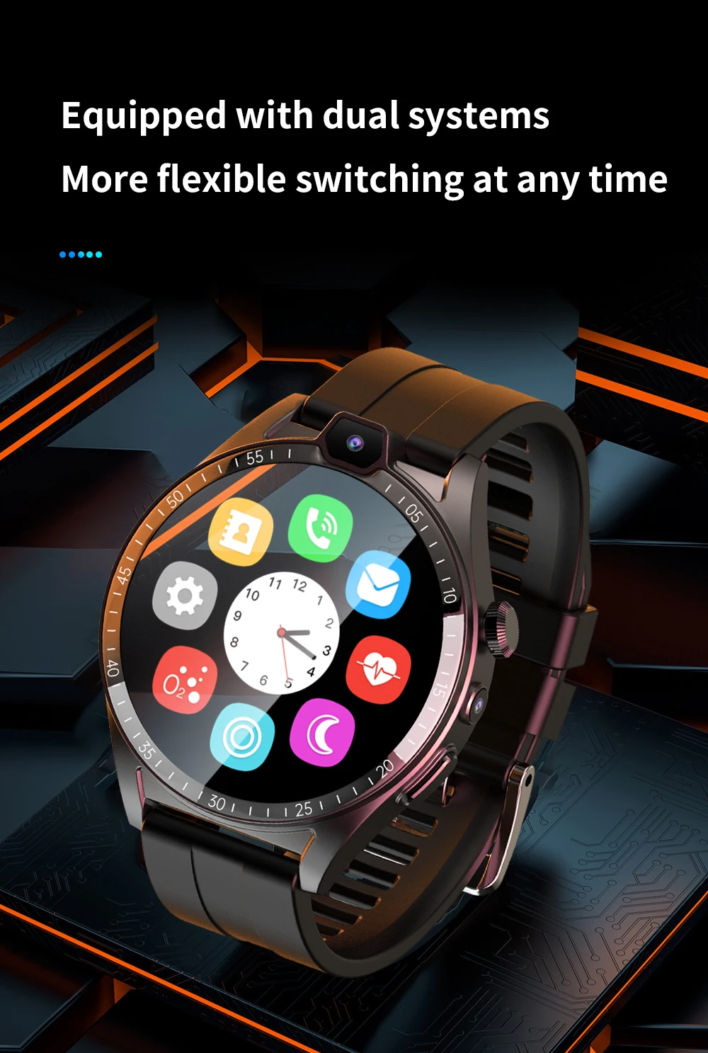 High Quality L01 Smart Watch 4g Sim Card Android Hd Touch Screen Wifi