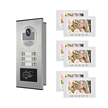 Units Intercom Systems For Apartment Buildings smart doorbell Hotel Doorbell System