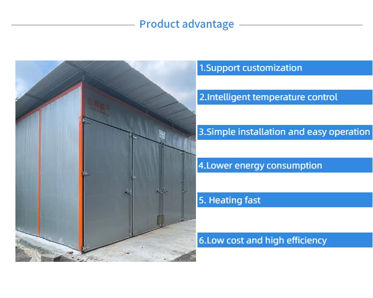 High Quality And New Design Wood Chip Kiln Dryer Wood Drying Kilns For