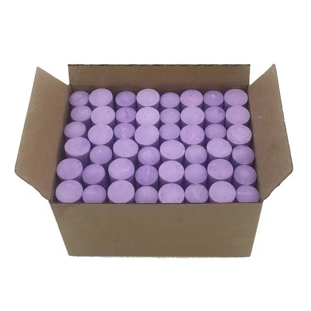 12/24/36/48/100 шт./коробка, нетоксичный большой цветной карбонат кальция, большой тротуарный белый мел