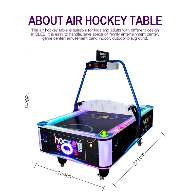 Coin Operated Game Machine Arcade Mesa De Hockey De Aire Coin Operated Air Hockey Table Gaming Machine