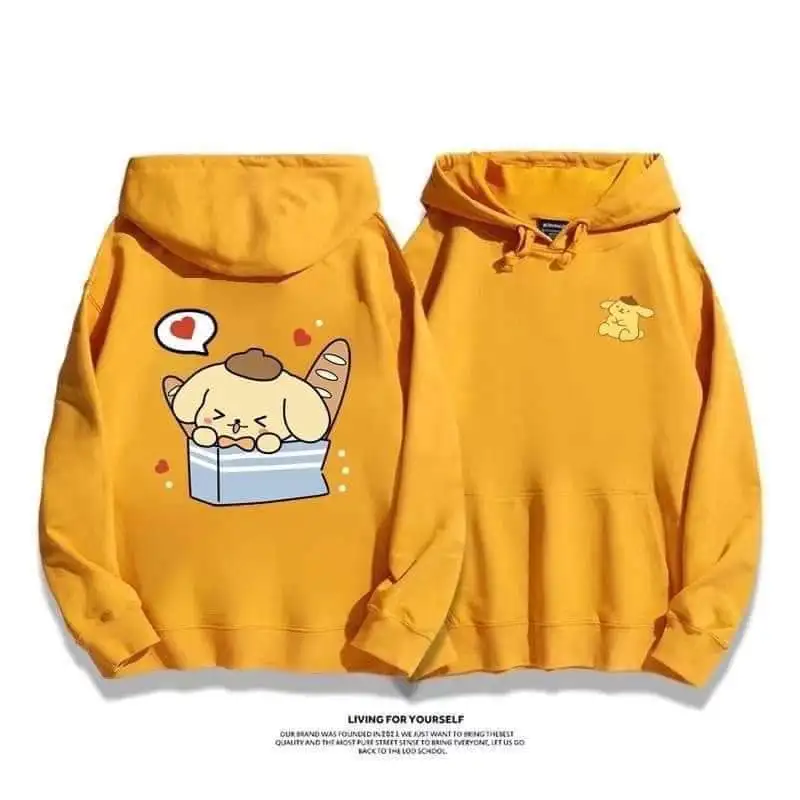 2023 Sanrioed Kids Hooded Sweatshirts Clothes Anime Cinnamoroll Kuromi ...