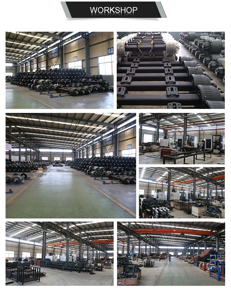 Semi Trailer Air Suspension Axle Air Ride Suspension Buy High Quality