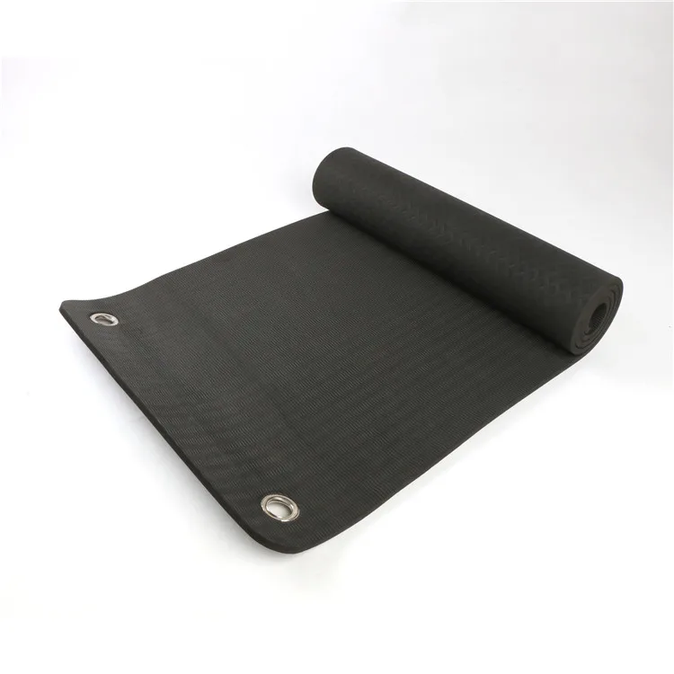 Workout Eco Hole TPE Waterproof Yoga Mats with Eyelets