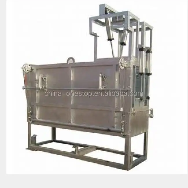 Slaughterhouse cattle slaughtering machine