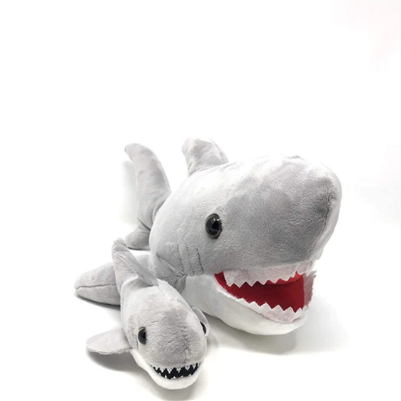 custom-stuffed-shark-baby-and-mom-sea-animals-plush-toys-buy-custom