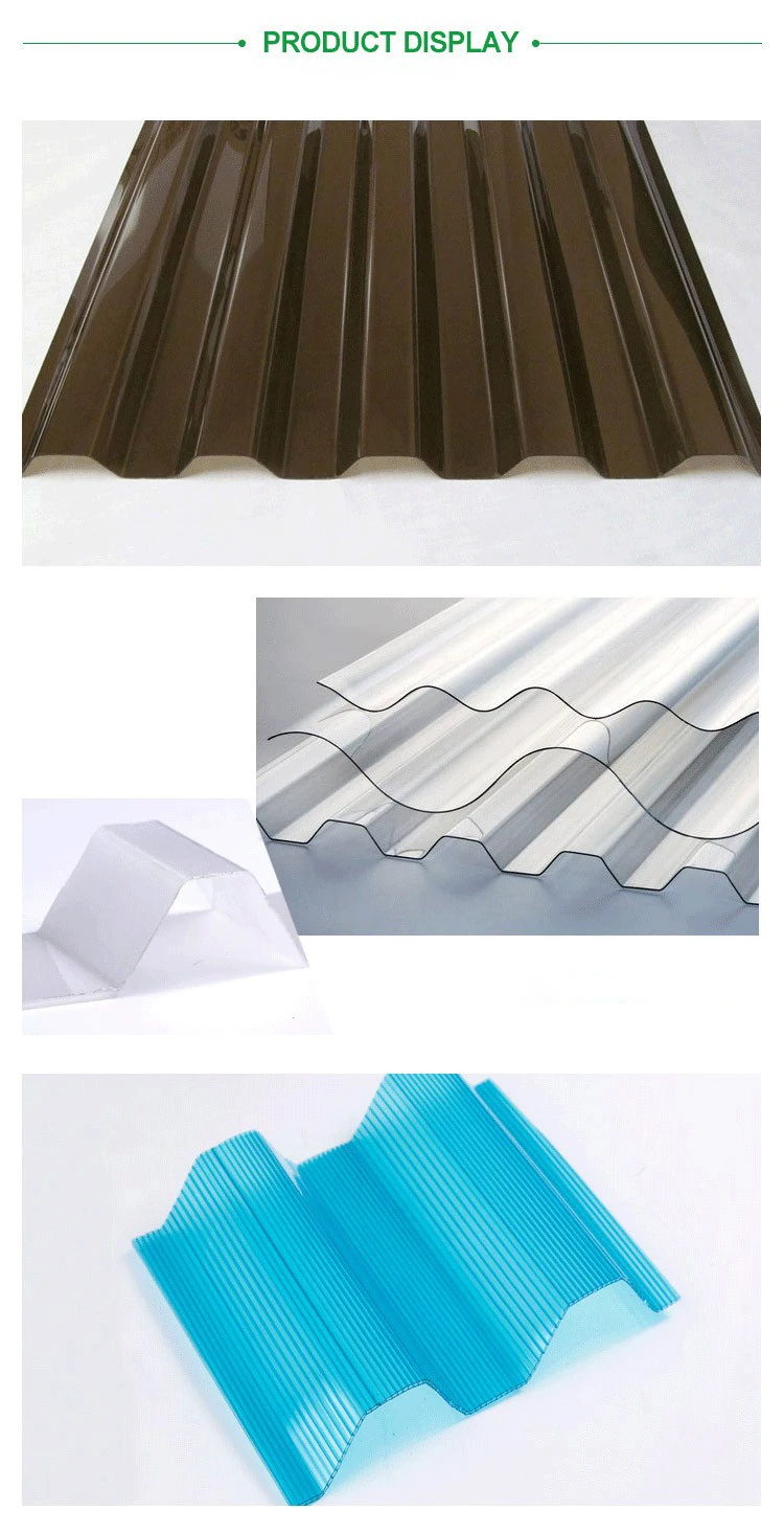 roofing yellow polycarbonate sheet