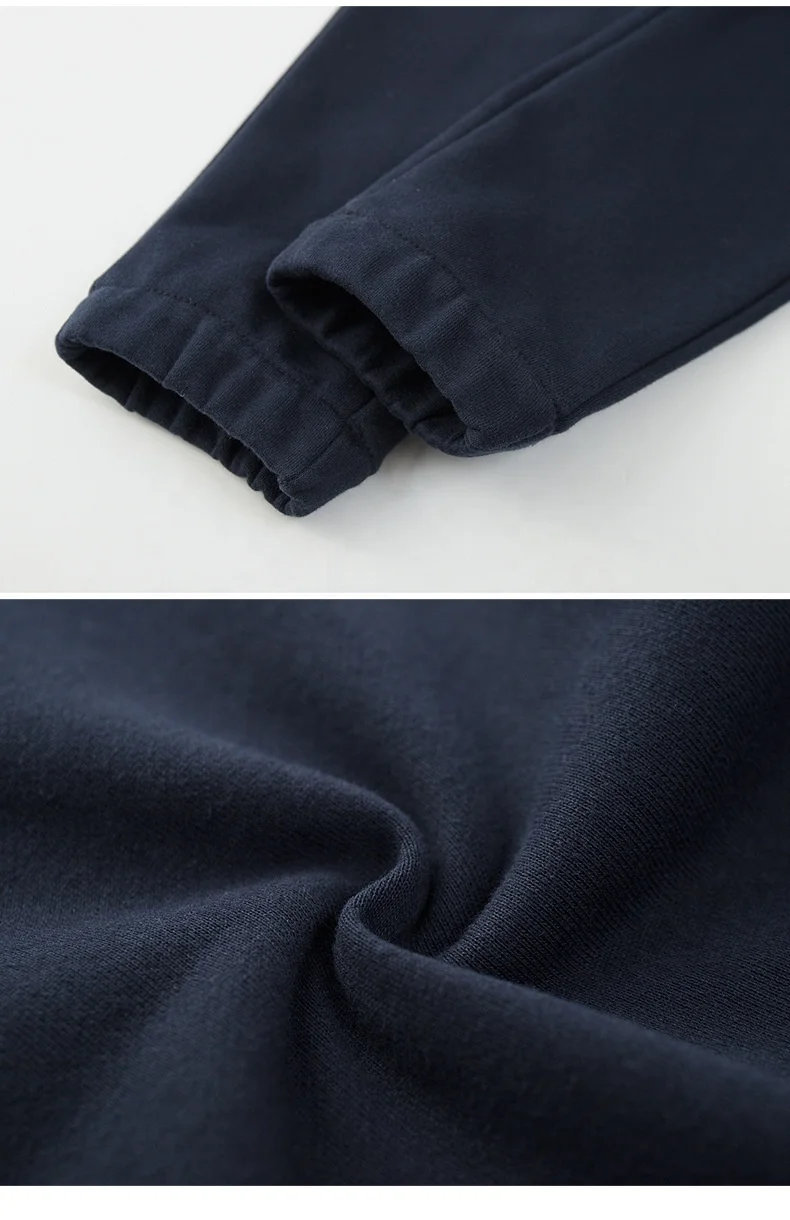 JL-82513 Wholesale Plus Size Men’s Pants Trousers Plain Track Pants Mens Joggers Black Flare Sweatpants