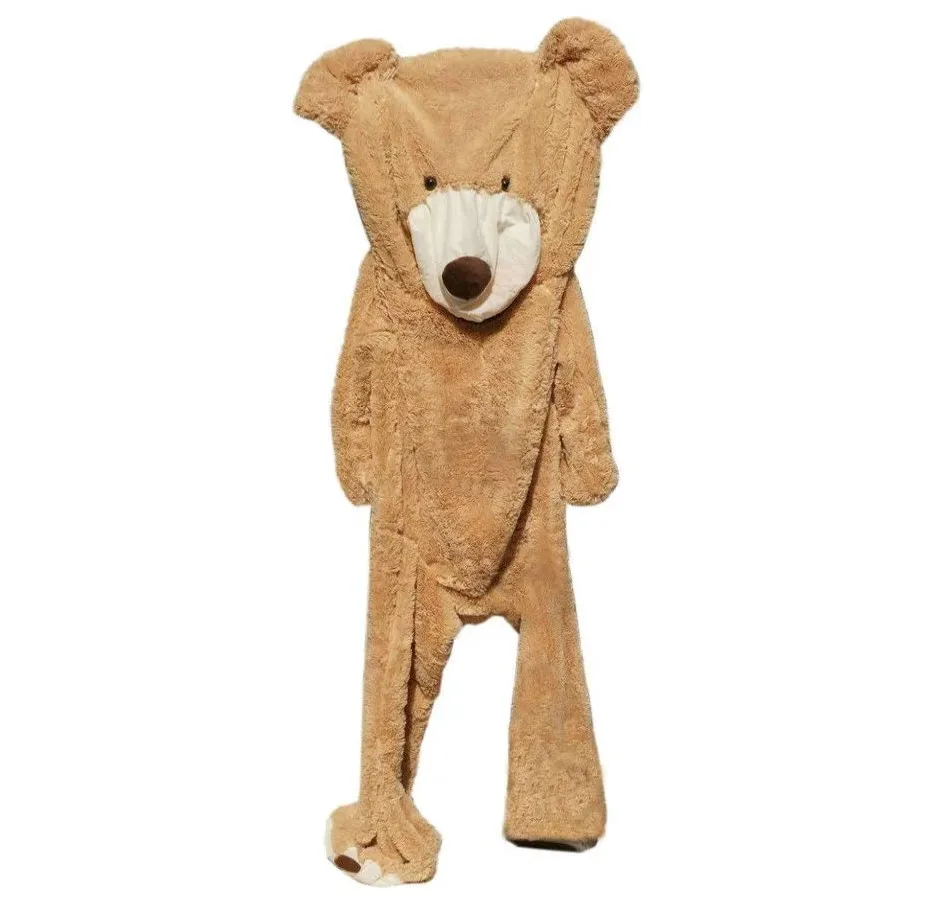 Giant American Teddy Bear Skin Unstuffed Teddy Bear Wholesale Factory ...