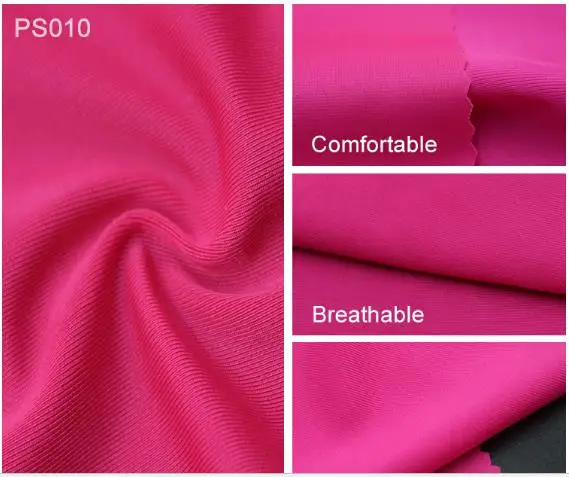 Polyester Spandex Lycra Two Way Tricot Fabric For Swimwear