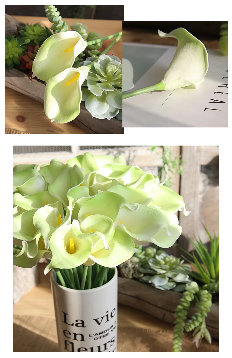 Wholesale Prices Single Flower Small Artificial Calla Lily Flowers For