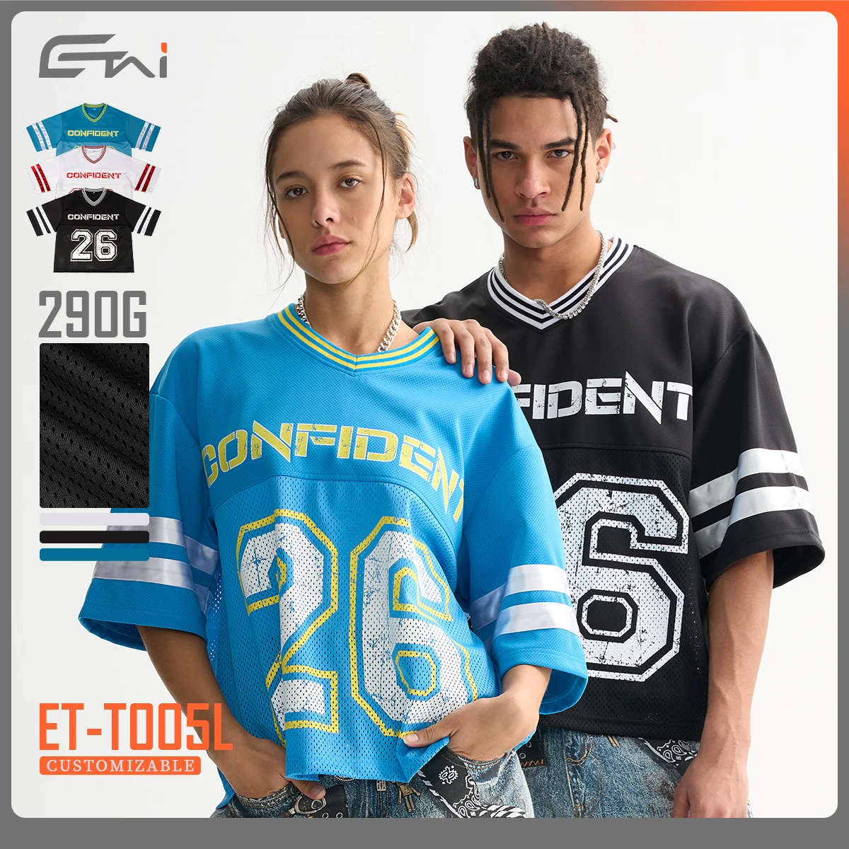 100% Polyester Custom Logo Color T Shirts Sports Wear Boxy Basketball Baseball Football Soccer Retro Mesh Jersey Tshirt for Men